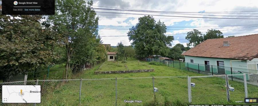 Teren de 1436 mp, în Breaza de Sus