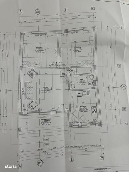 Casă cu 3 camere în Berceni