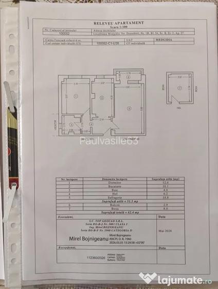 Vanzare apartament Medgidia