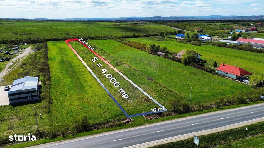 Teren de 4000 mp, în Satulung