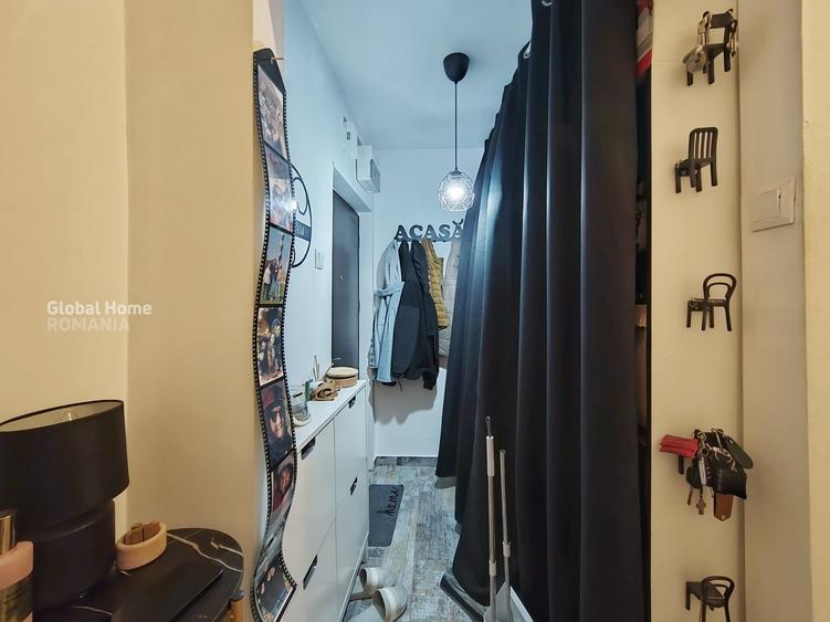 Apartament cu 2 camere semidecomandat, mobilat în Iancului