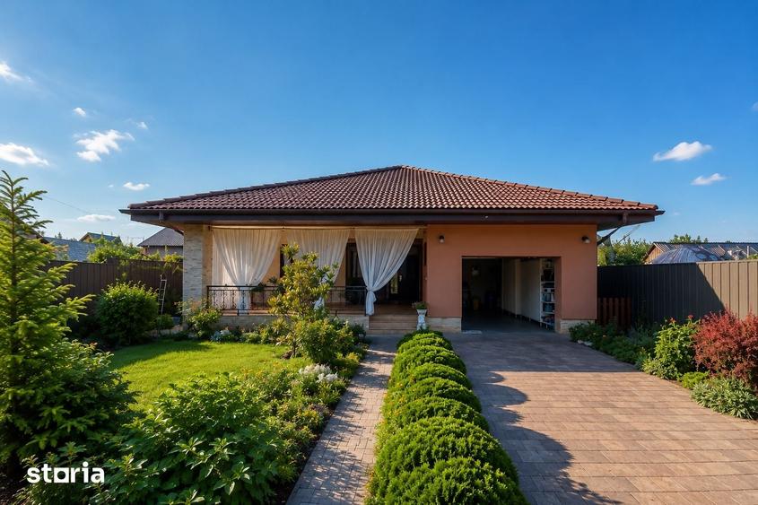 Casă cu 4 camere cu Teren 1000 Mp în Remetea Mare
