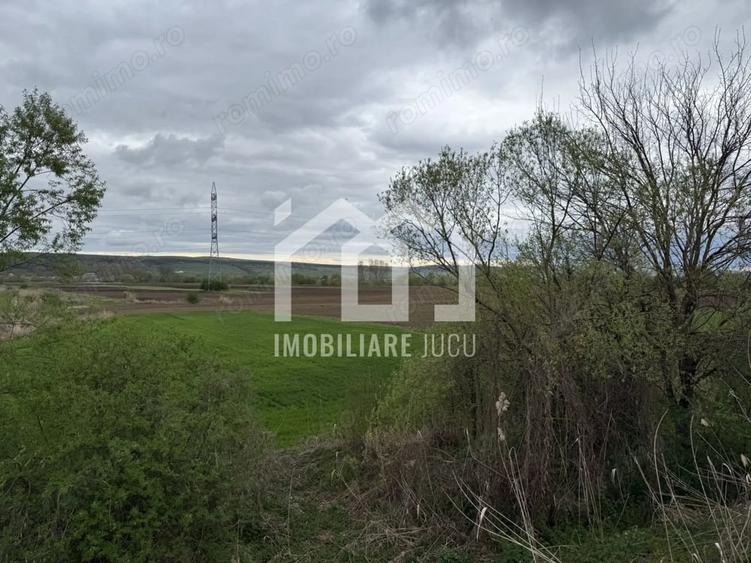 Teren de 1738 mp, în Jucu