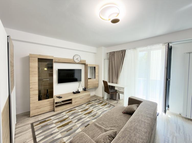 Apartament cu 2 camere semidecomandat, mobilat în Herăstrău