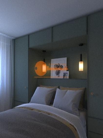 Apartament cu 2 camere decomandat, mobilat în Lujerului