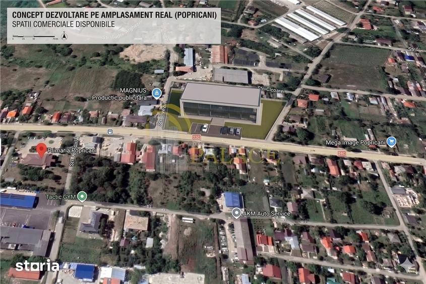 Teren de 1700 mp, în Popricani