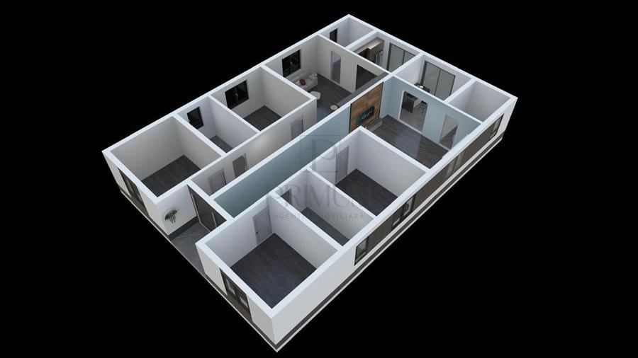 Duplex cu 3 camere cu Teren 310 Mp în Moșnița Nouă