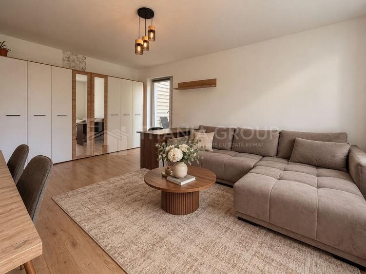 Apartament cu 2 camere semidecomandat în Tractorul
