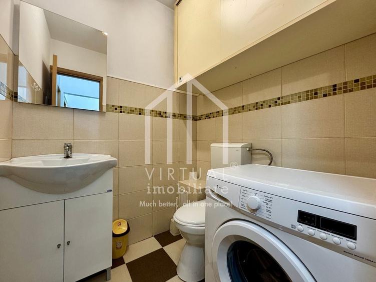 Apartament cu 3 camere semidecomandat, mobilat în Central