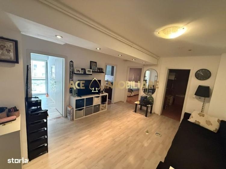 Apartament cu 3 camere decomandat, mobilat în Popești-Leordeni
