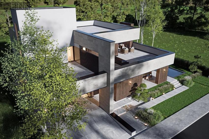 Casă individuală cu 5 camere decomandat cu Piscina în Pipera