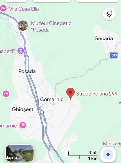 Teren de 1941 mp, în Central