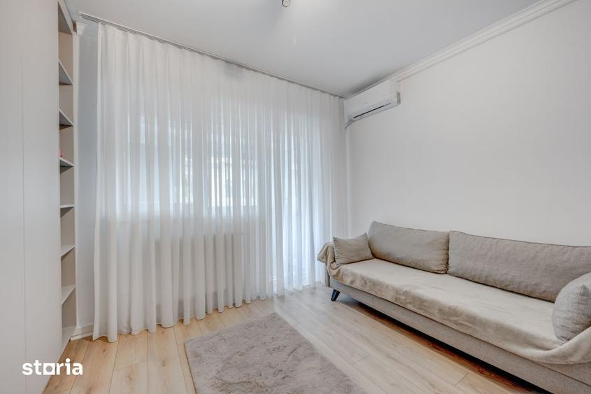 Apartament cu 3 camere decomandat, mobilat în Cișmigiu