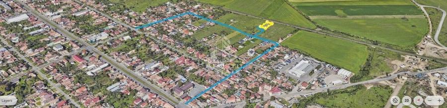 Teren Construcții intravilan de 966 mp, în Micălaca