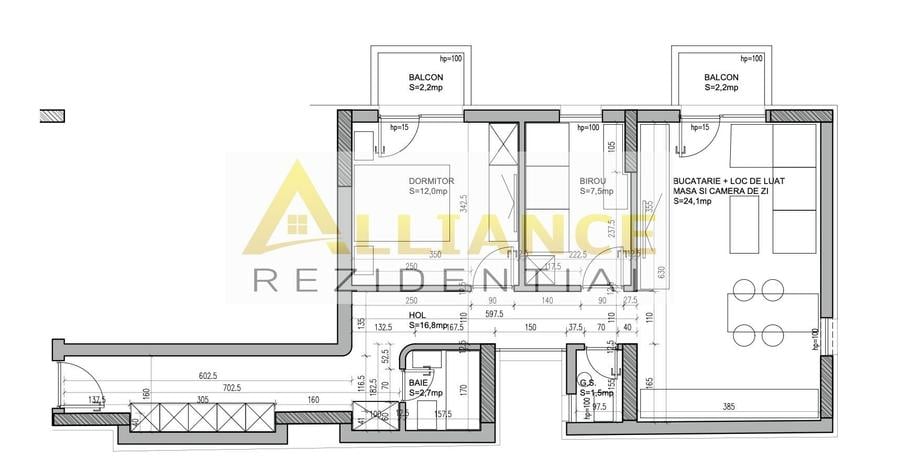 Apartament cu 3 camere decomandat în Apărătorii Patriei
