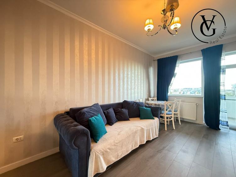 Apartament cu 2 camere semidecomandat, mobilat în Mamaia-Sat