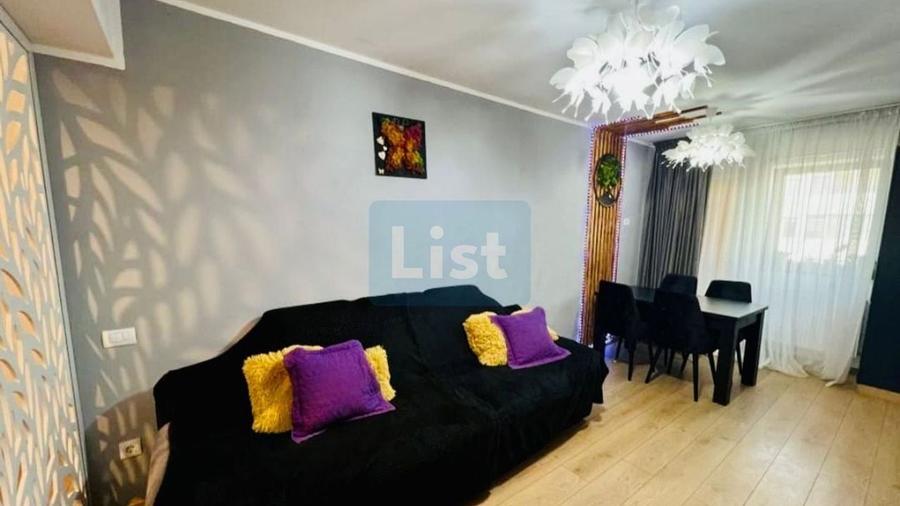 Apartament cu 3 camere decomandat, mobilat în Ștefan cel Mare