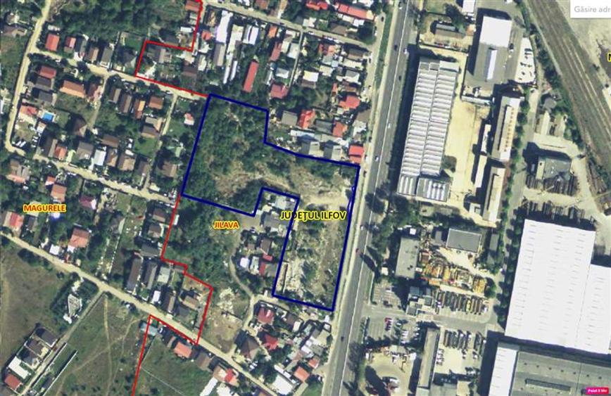 Teren Construcții intravilan de 16000 mp, în Jilava