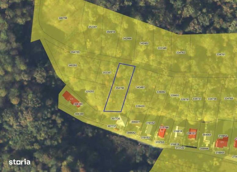 Teren de 1093 mp, în Făget
