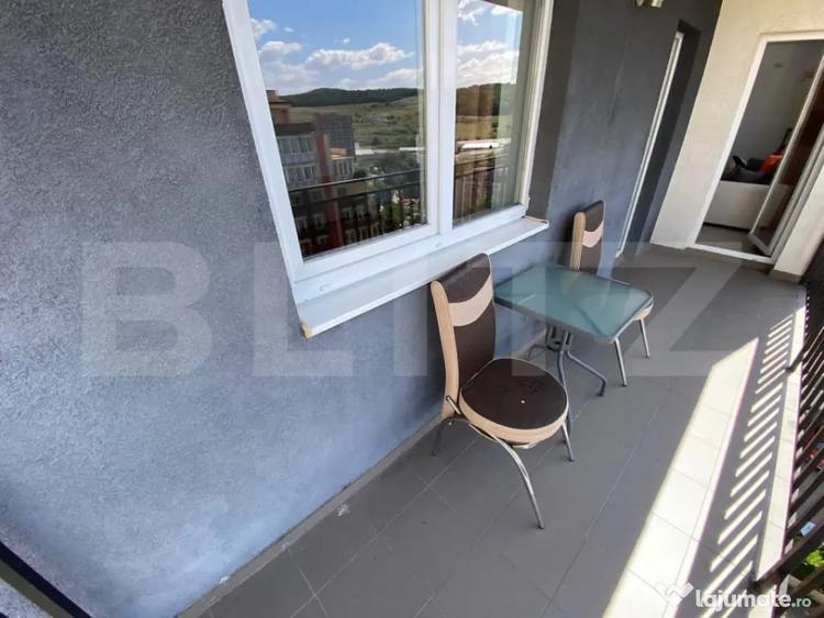 Apartament cu 2 camere semidecomandat în Baciu