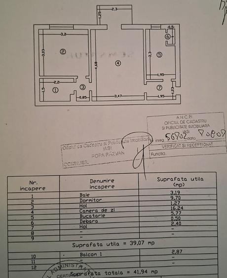 Apartament cu 2 camere semidecomandat în Metalurgie