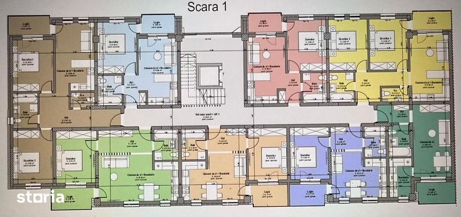 Apartament cu 2 camere, bloc nou, Zona Republicii - 3