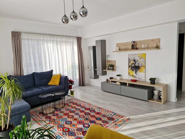 Apartament cu 2 camere decomandat, mobilat în Tunari