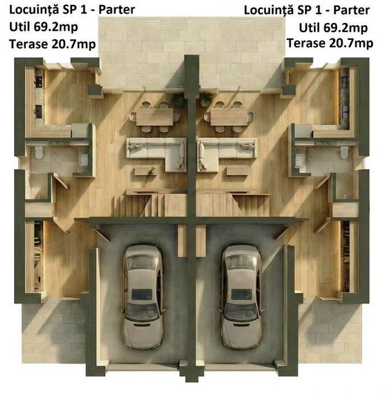Complex Rezidential cu Case P+E la 4km de Brasov - 6