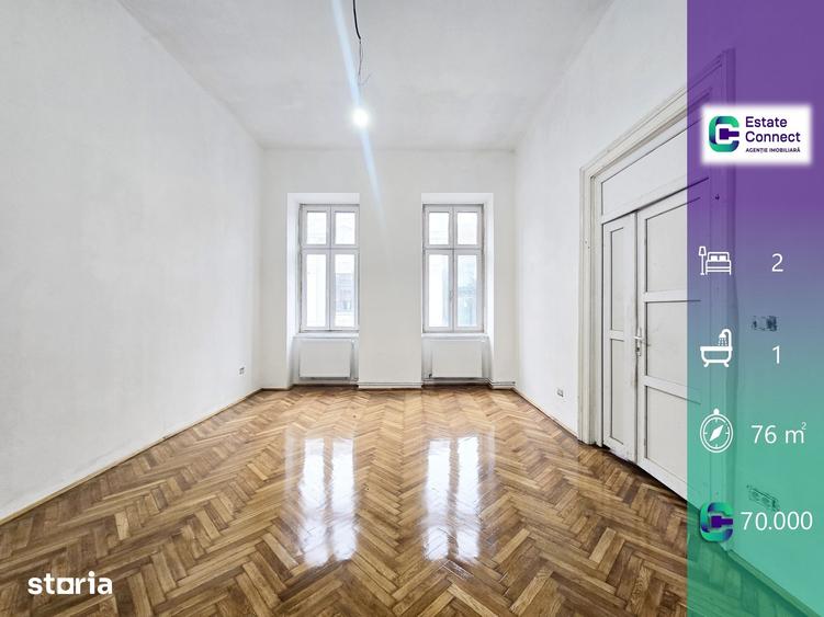 Apartament cu 2 camere în Ultracentral
