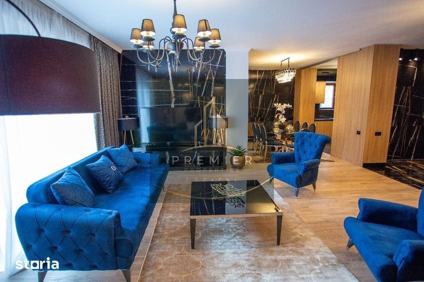 Apartament cu 4 camere decomandat, mobilat în Herăstrău