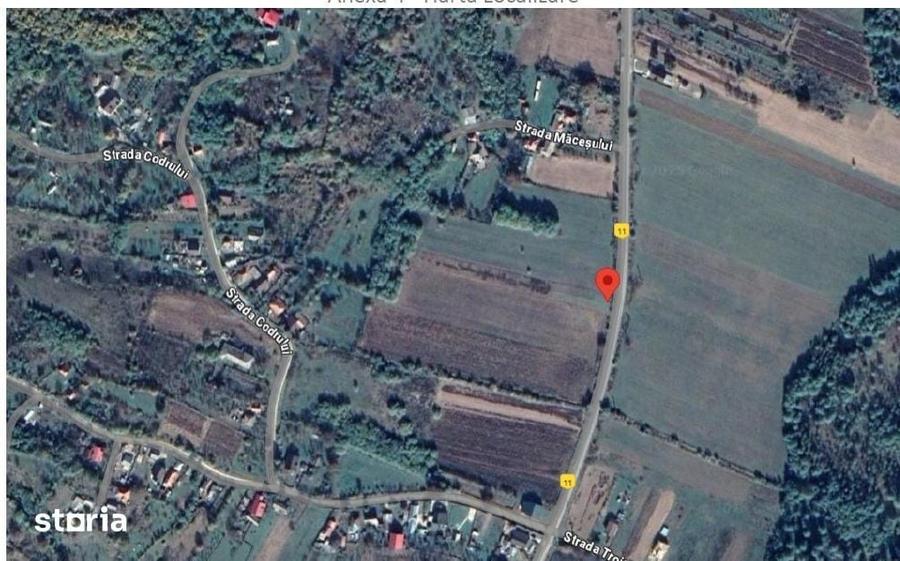 Teren de 3322 mp, în Stâlpeni