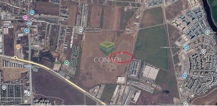 Teren agricol intravilan de 4400 mp, în Tunari