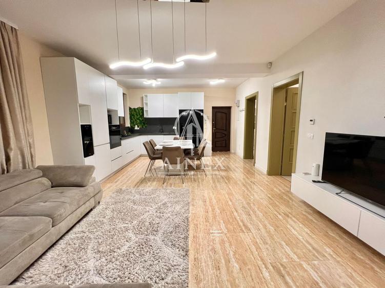 Apartament cu 3 camere, mobilat în Girocului