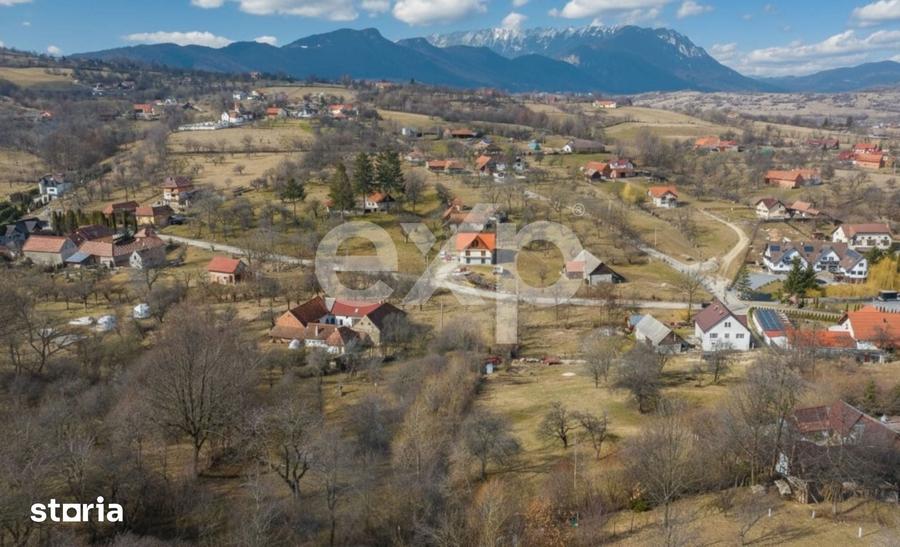 Teren de 1614 mp, în Bran