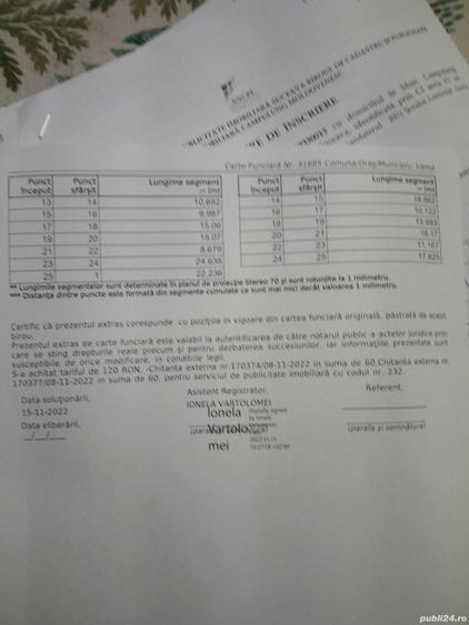 Teren de 8000 mp, în Vama