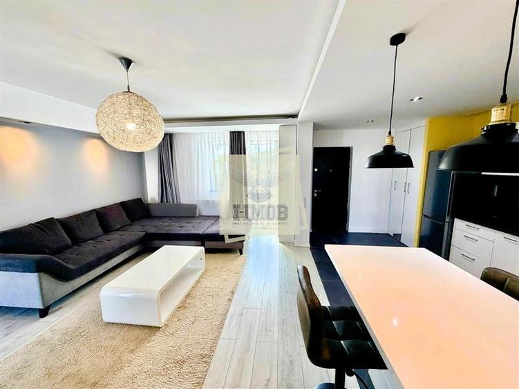 Apartament cu 2 camere semidecomandat, mobilat în Aeroport