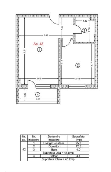 Apartament cu 2 camere, Finisat, Metrou Berceni/ Dimitrie Leonida - 7