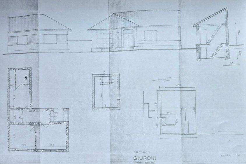 Casă individuală cu 2 camere cu Teren 500 Mp în Bartolomeu