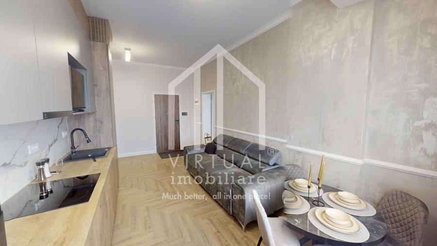 Apartament cu 3 camere semidecomandat, mobilat în Hipodrom 3
