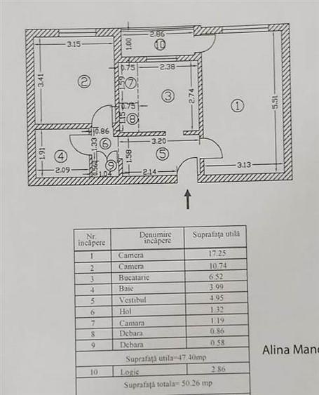 Apartament 2 camere Decomandat Ap. Patriei Panselelor - 7