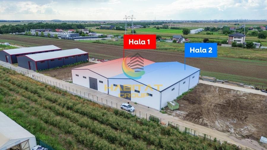 Spațiu industrial, de 550 mp, în Frumușani