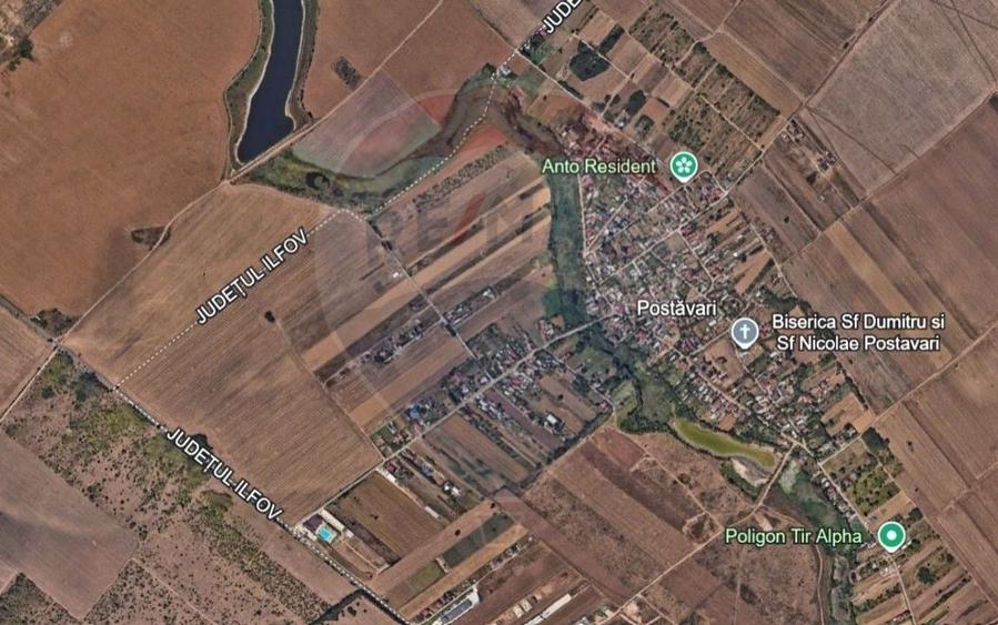 Teren agricol extravilan de 27510 mp, în Postăvari