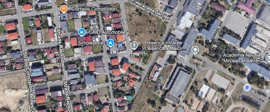 Teren 500 mp | Primo Compozitori | Dublă deschidere | Utilități |