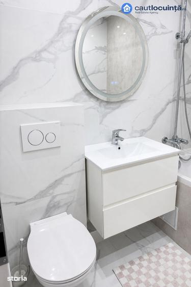 Apartament cu 2 camere semidecomandat, mobilat în Tineretului