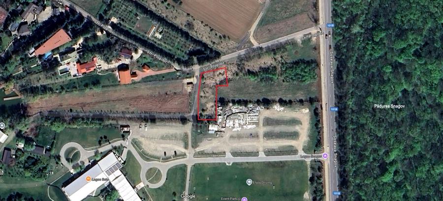 Teren Construcții intravilan de 1326 mp, în Snagov