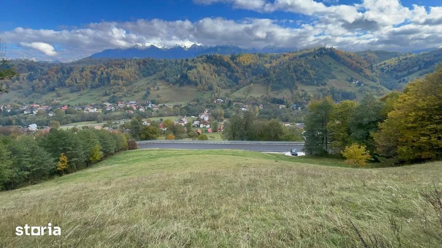 Teren extravilan cu priveliste catre Bucegi Moieciu de Jos 4.700 mp - 18