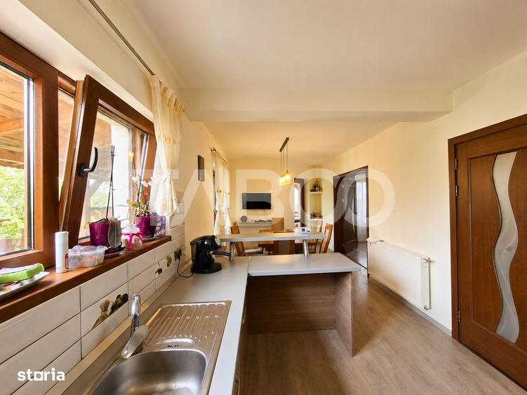 Casa individuala moderna de vanzare in Sura Mica teren pod si pivnita - 18