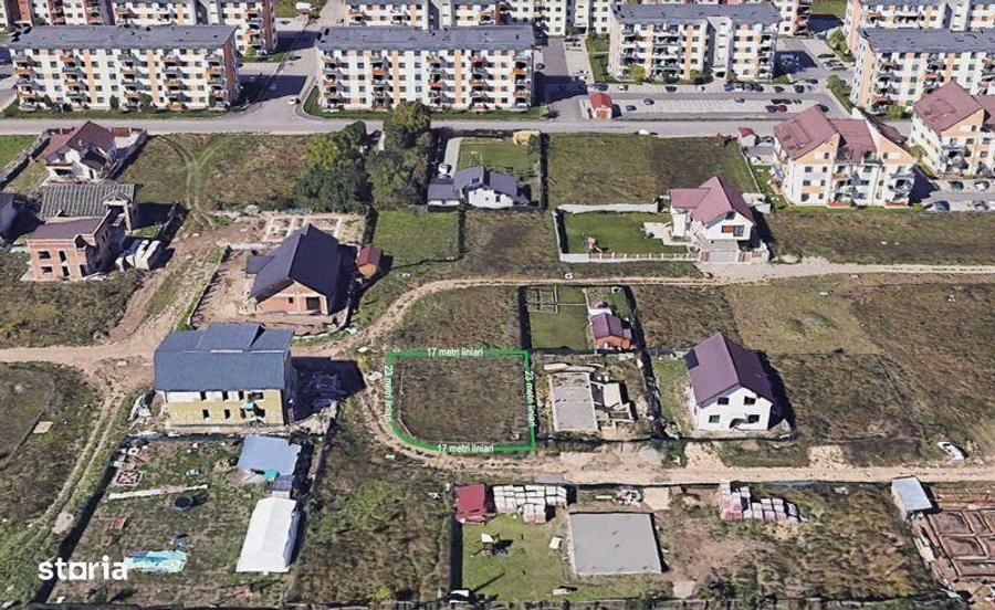 Teren de 400 mp, în Tractorul