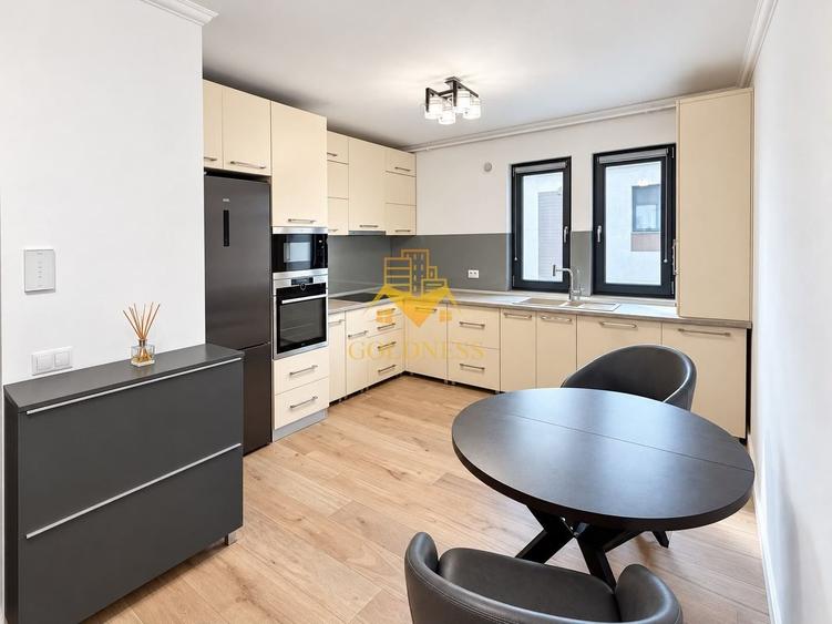 Apartament cu 2 camere decomandat, mobilat în Borhanci