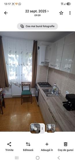 Apartament cu 3 camere nedecomandat în Apusului